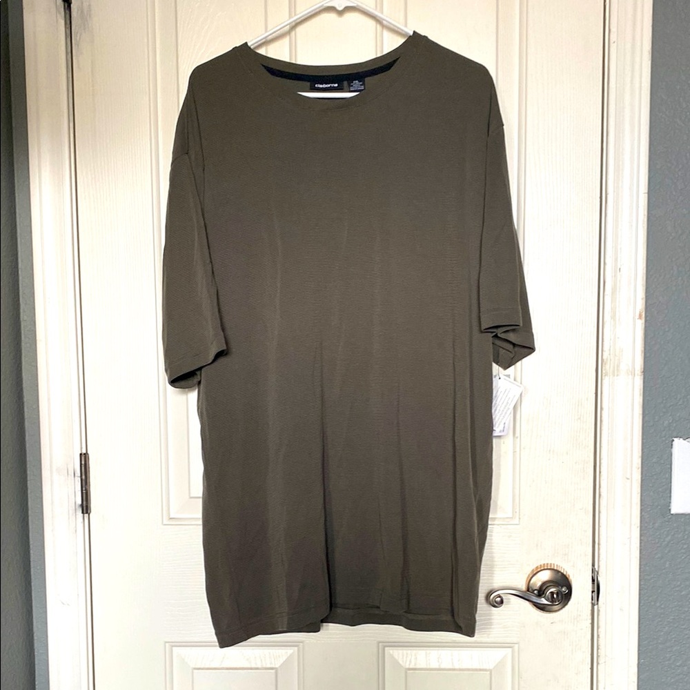 Claiborne Olive Green T-Shirt